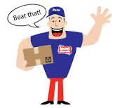Parcel Pete - This is NOT the look you want to be going for!
