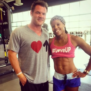 Yesterday I received a #loveup tank top in PINK from radio presenter, JohnJay. Appreciate and recognise the beauty in every moment. 