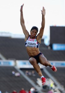 My far-from-perfect, and not-so-pretty jump technique! At European Outdoor Athletics Championships, Helsinki 2012