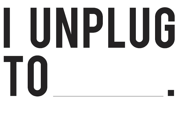 I unplug to.... relax, respect other's & my own time, and to be more productive. What or who do you unplug for? Take 2 minutes to find your own answer. 