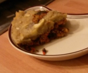 I'm not a fan of raw carrot cake.