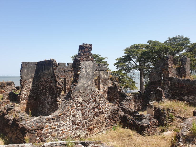 Ruins on Kunta Kinte Island